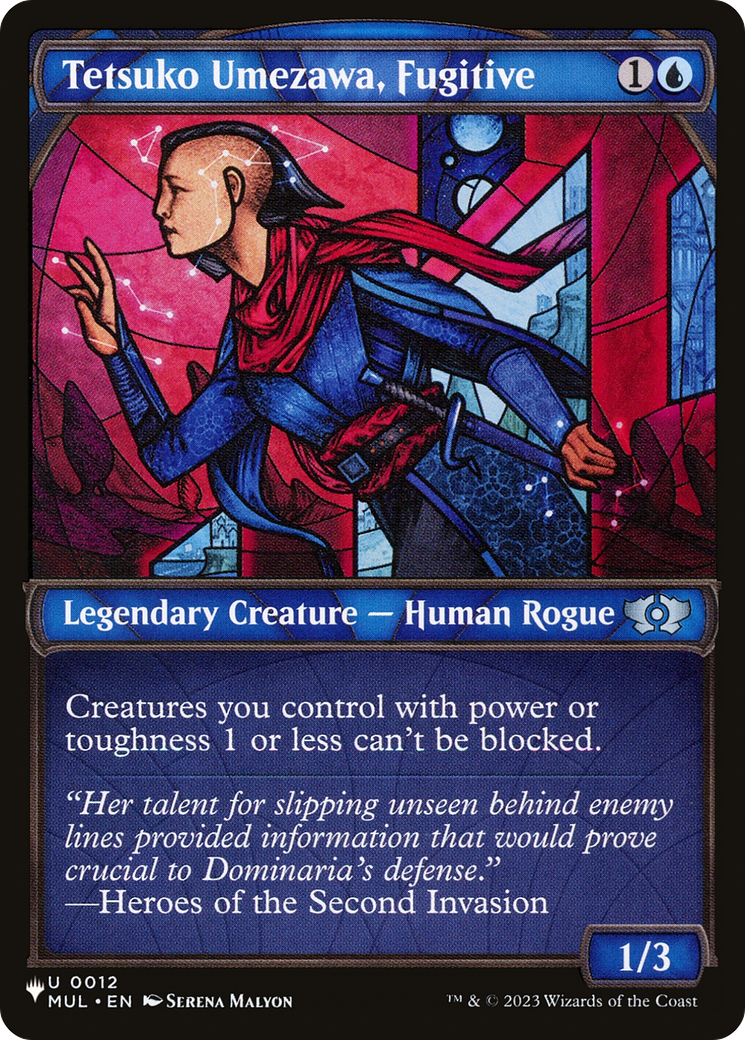 Tetsuko Umezawa, Fugitive (MUL) [The List]