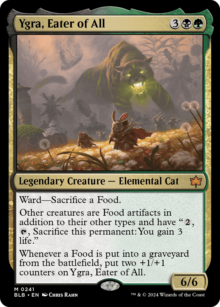 Ygra, Eater of All [Bloomburrow]