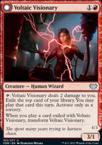 Voltaic Visionary // Volt-Charged Berserker - Innistrad: Crimson Vow