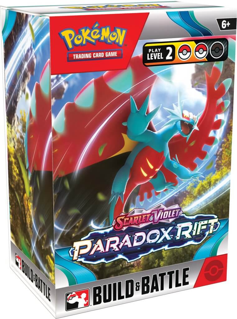 Pokémon TCG: Scarlet &amp; Violet 4 Paradox Rift Build &amp; Battle Box