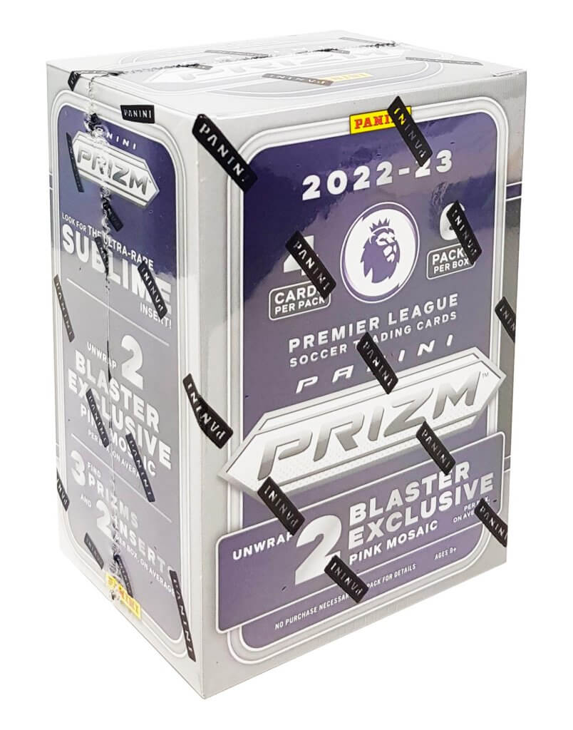 PANINI 2022 Prizm Prizm EPL Soccer Blaster Box