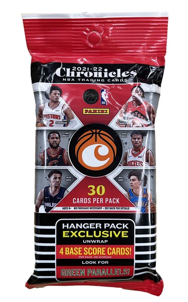 PANINI 2021-2022 Chronicles Basketball Hanger Pack