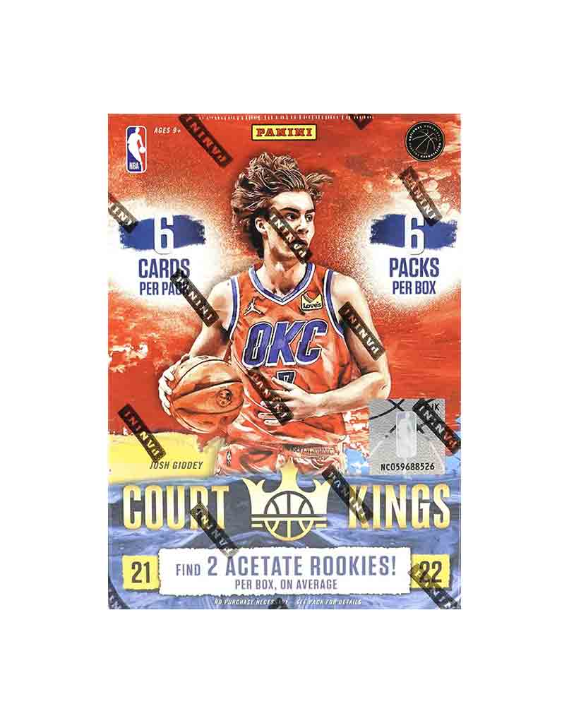 PANINI 2021-22 Court Kings Basketball Blaster Box