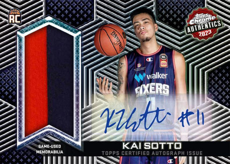 TOPPS 2023 NBL バスケットボール カード - クロム ブースター パック