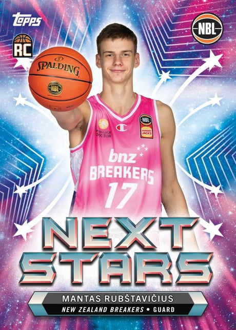 TOPPS 2023-24 NBL Basketball Cards - Chrome Booster Box