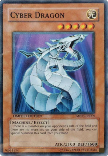 Cyber Dragon [MF03-EN010] Parallel Rare