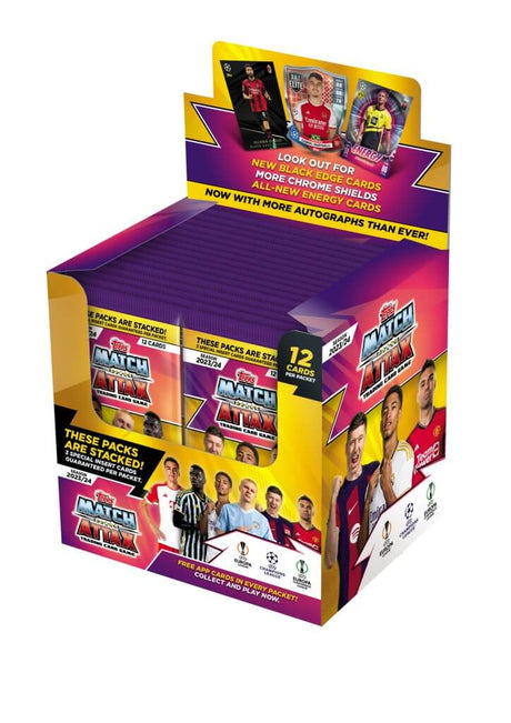 UEFA Match Attax Champions League 2023/2024 Edition Trading Card Pack