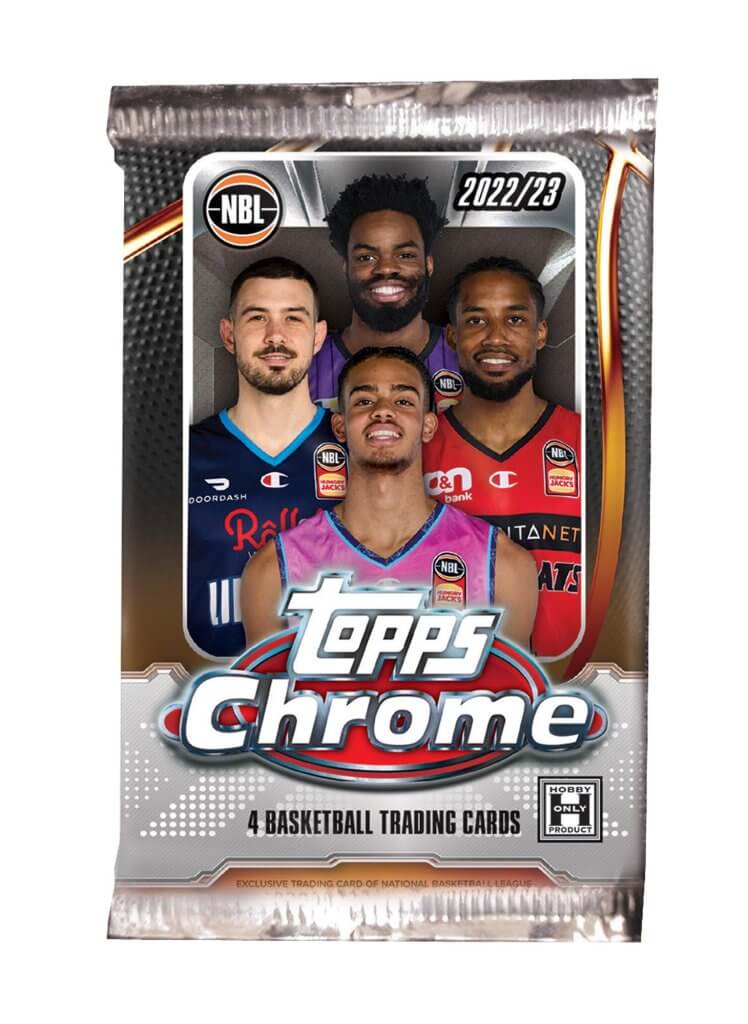 TOPPS 2023 NBL バスケットボール カード - クロム ブースター パック