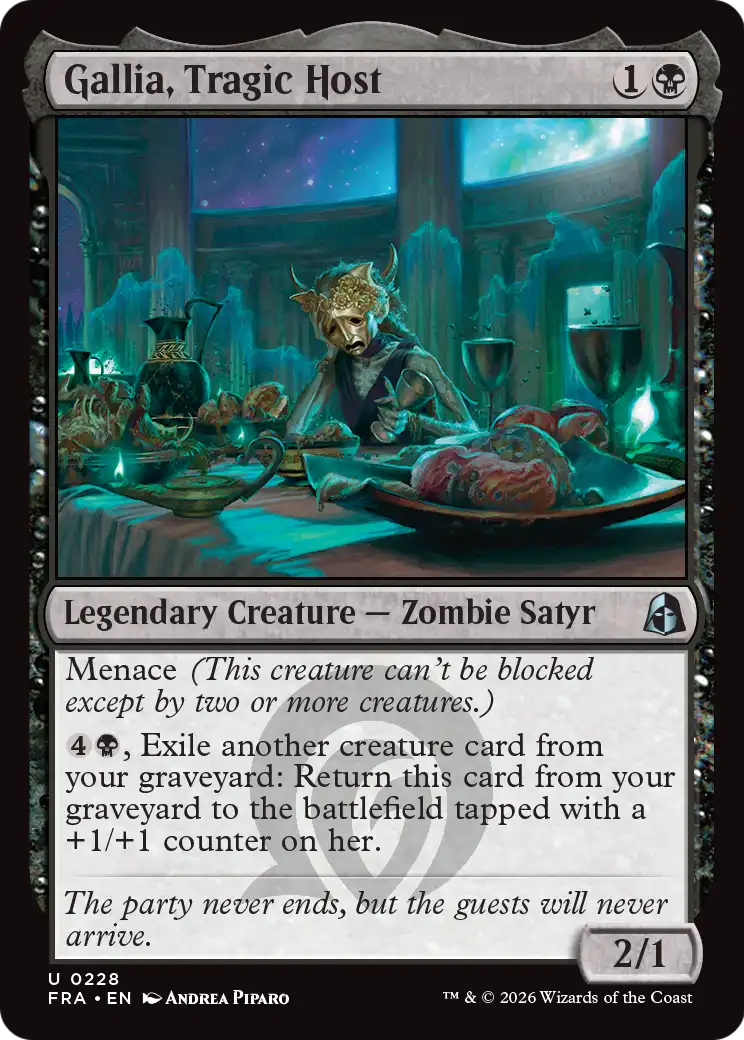 Gallia, Tragic Host [Reality Fracture]
