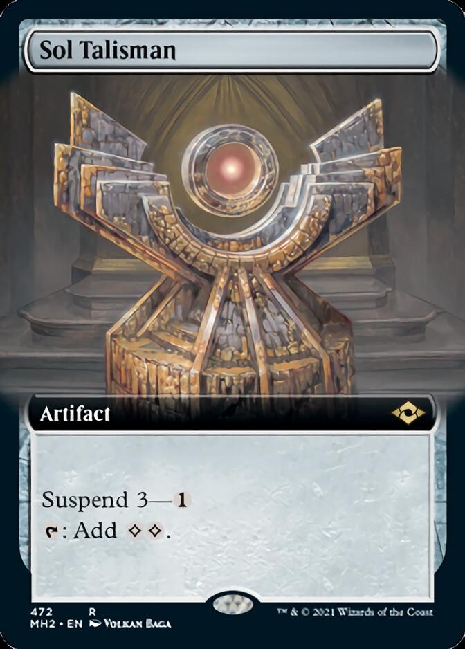 Sol Talisman (Extended Art) [Modern Horizons 2]