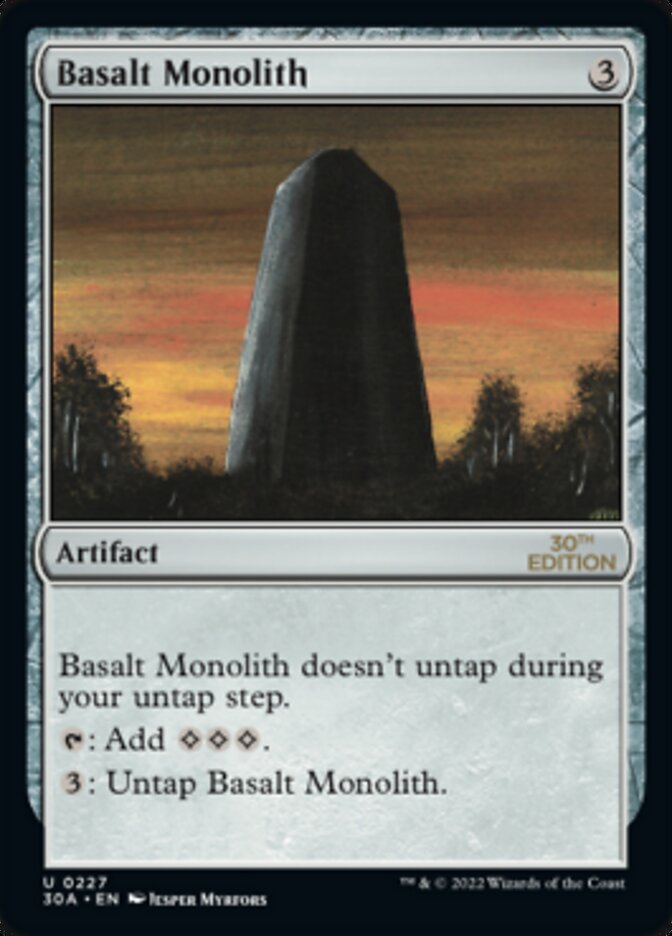 Basalt Monolith [30th Anniversary Edition]