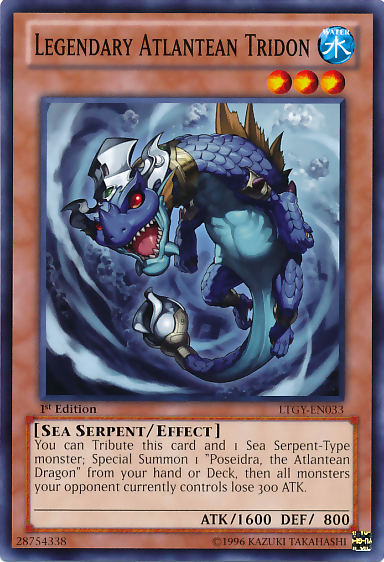 Legendary Atlantean Tridon [LTGY-EN033] Common