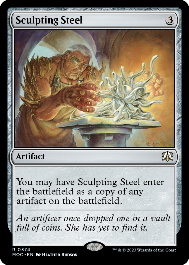 Sculpting Steel [March of the Machine Commander]