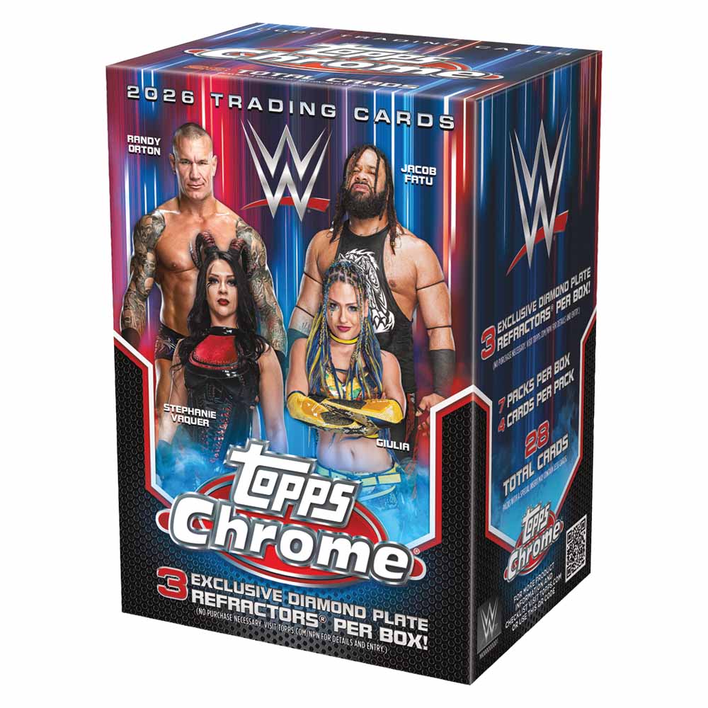 Topps 2026 WWE Chrome Value Blaster