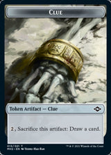 Clue (15) // Zombie Army Double-Sided Token [Modern Horizons 2 Tokens]