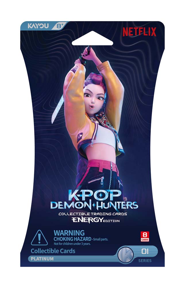 Kayou K-POP Demon Hunters Collectible Trading Card - Blister Pack - Energy Edition