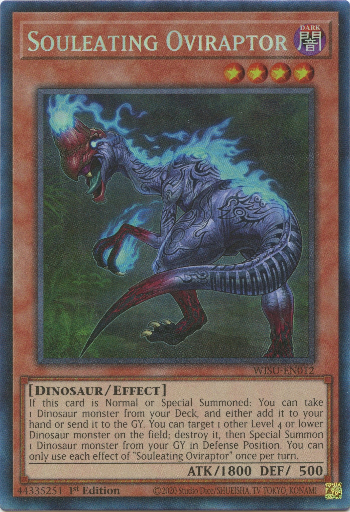 Souleating Oviraptor [WISU-EN012] Collector's Rare