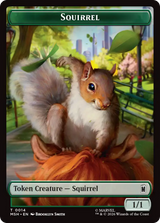 The Void // Squirrel Double-Sided Token [Marvel Super Heroes Tokens]