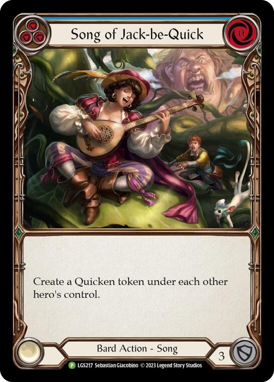 Song of Jack-be-Quick [LGS217] (Promo)  Rainbow Foil