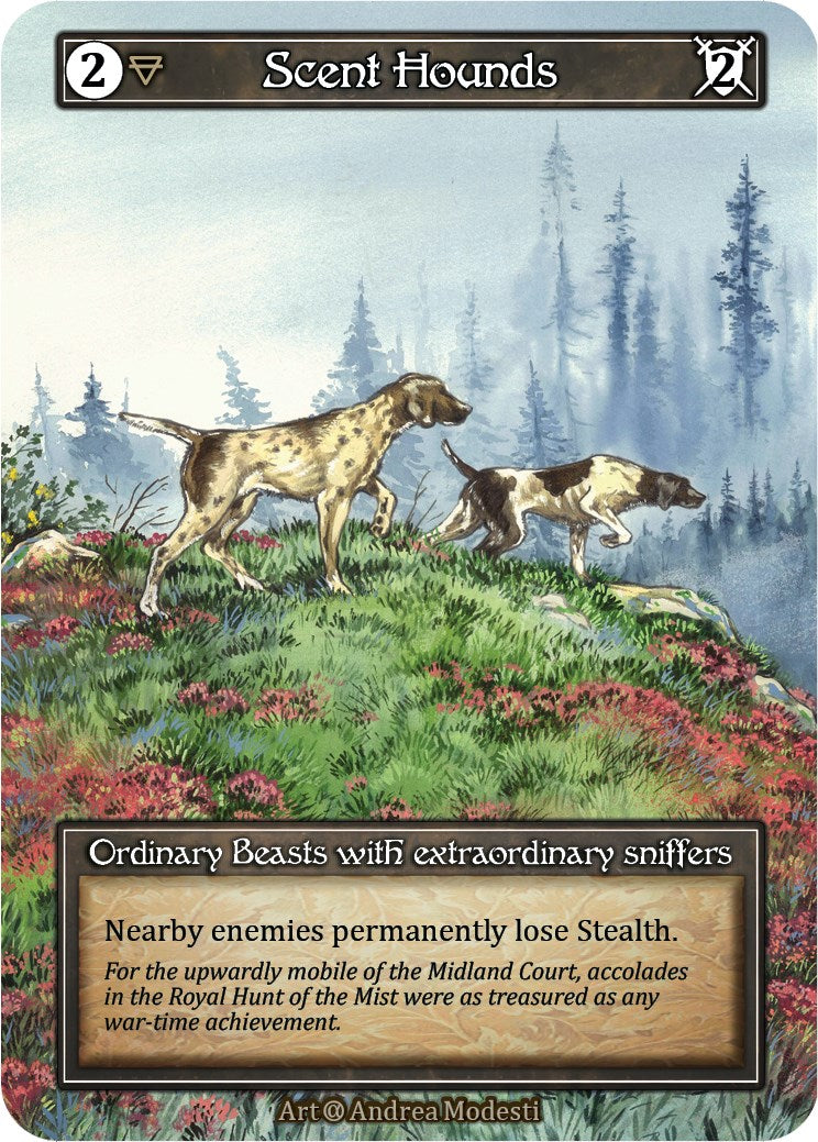 Scent Hounds (Foil) [Alpha]