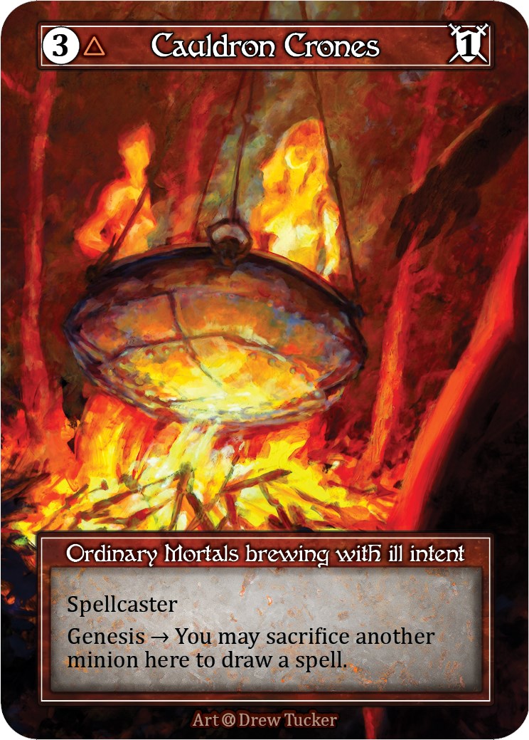 Cauldron Crones (Foil) [Alpha]