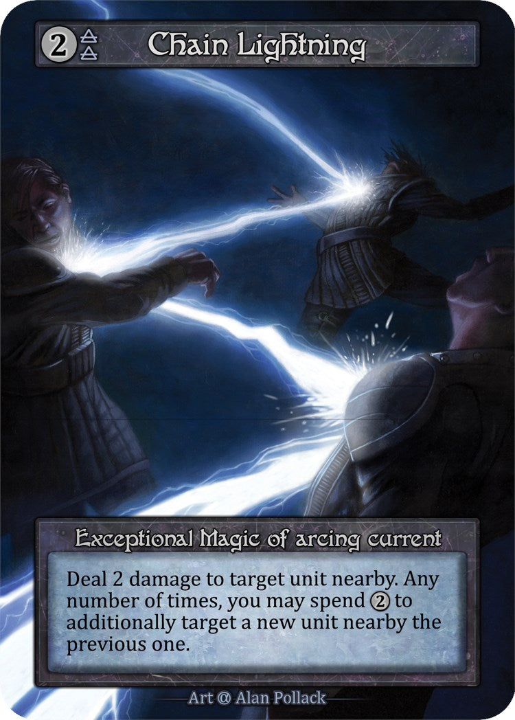 Chain Lightning (Preconstructed Deck) [Alpha]