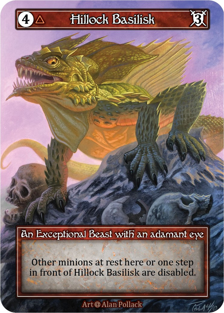 Hillock Basilisk (Foil) [Alpha]