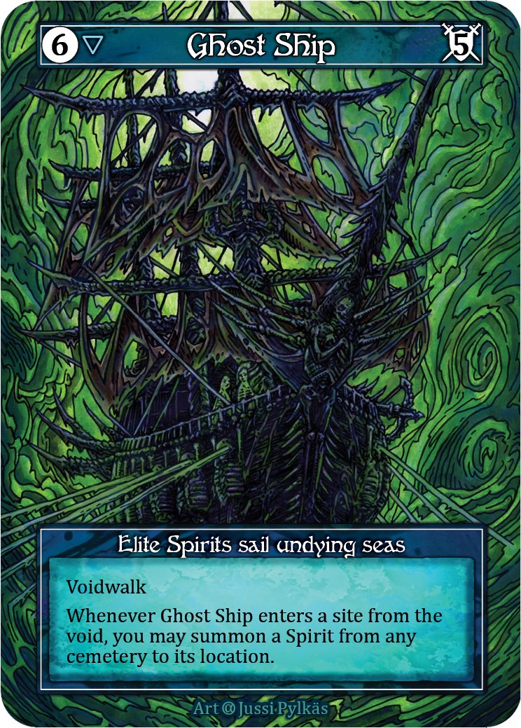 Ghost Ship (Foil) [Alpha]