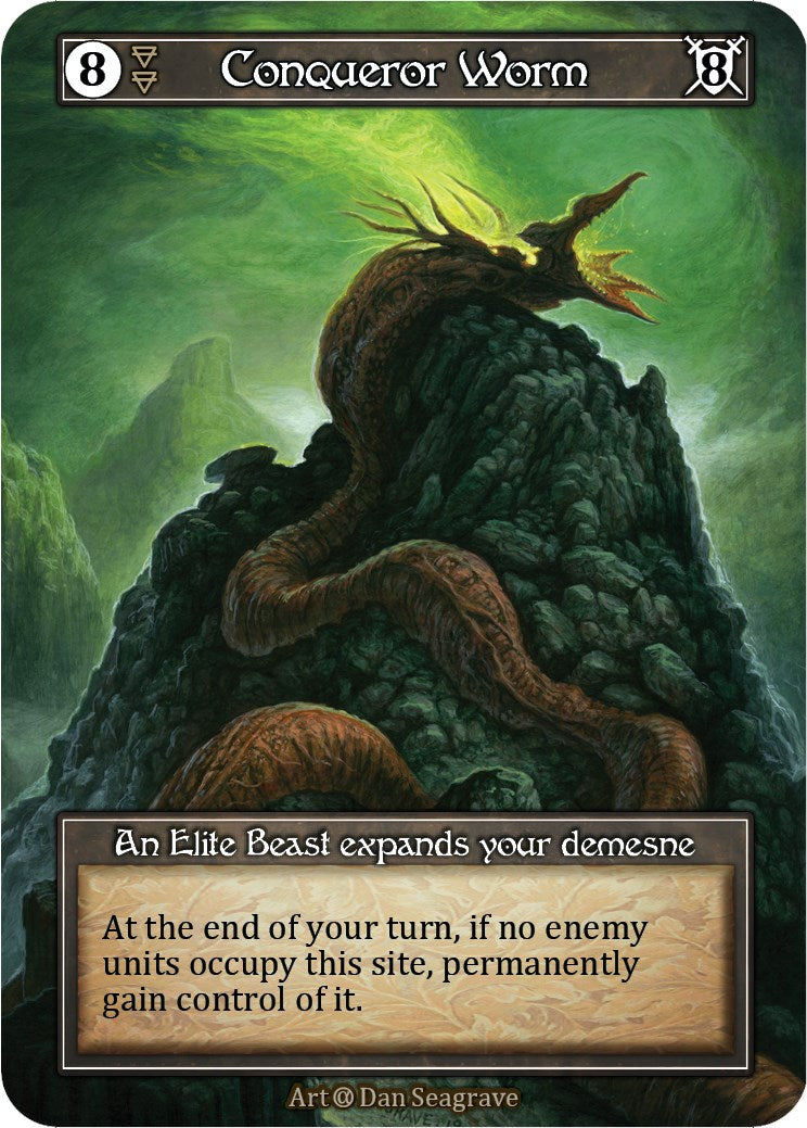 Conqueror Worm (Foil) [Alpha]