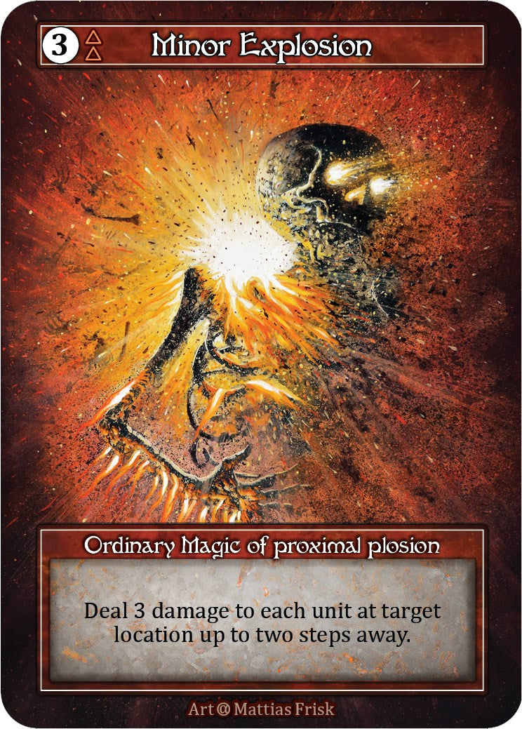 Minor Explosion (Foil) [Alpha]