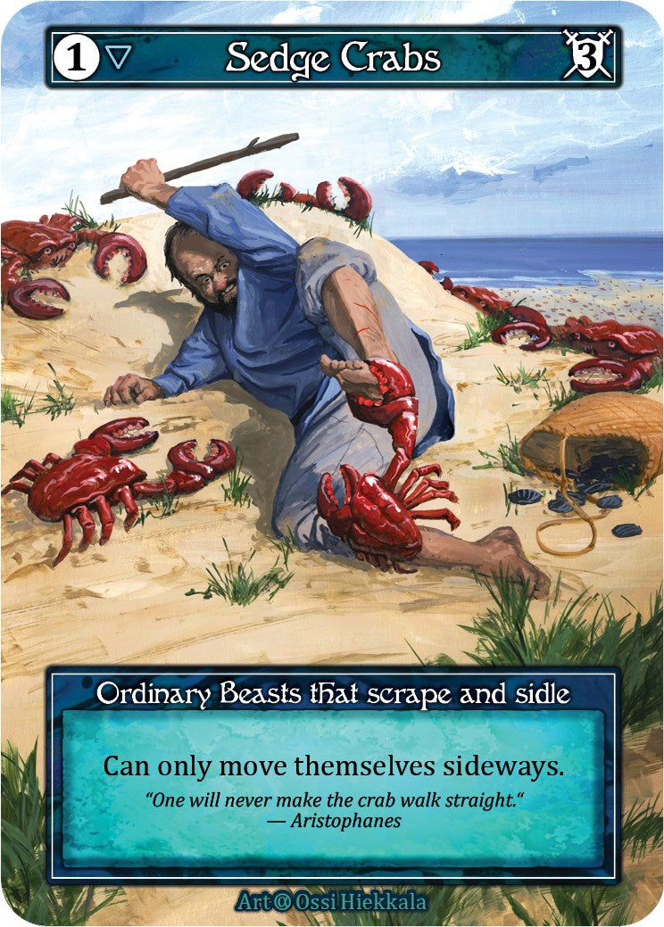 Sedge Crabs (Foil) [Alpha]