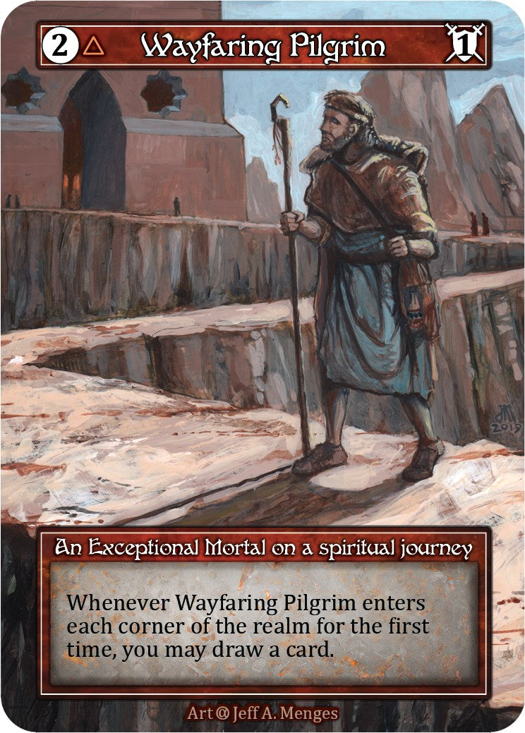 Wayfaring Pilgrim (Foil) [Alpha]
