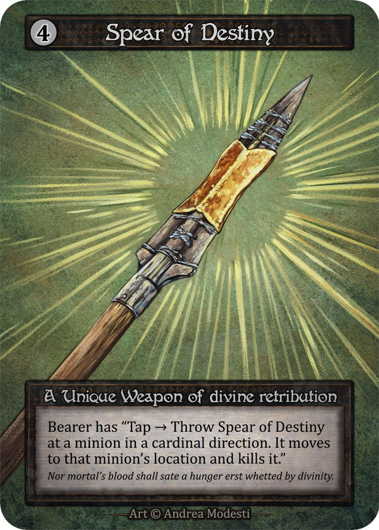 Spear of Destiny (Preconstructed Deck) [Alpha]