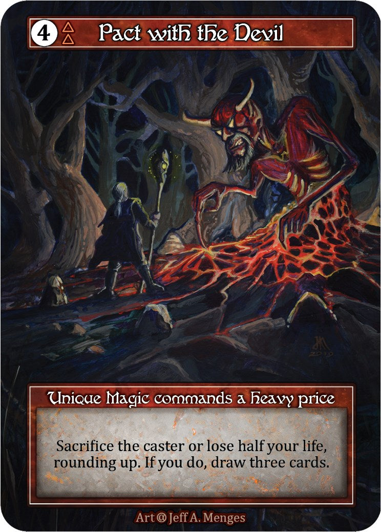 Pact with the Devil (Foil) [Alpha]