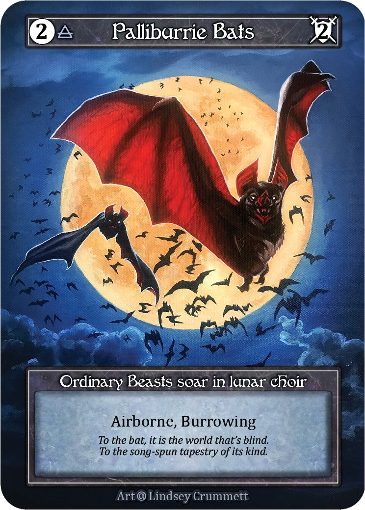 Palliburrie Bats (Foil) [Alpha]