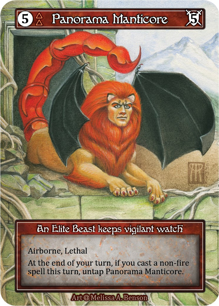 Panorama Manticore (Foil) [Alpha]