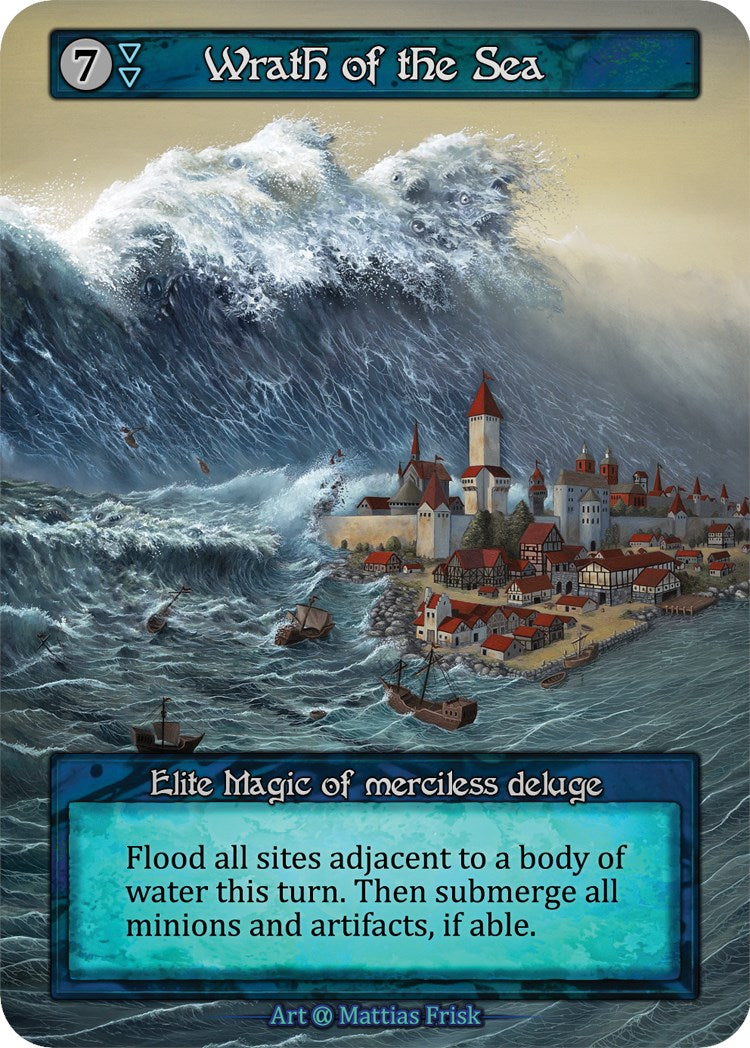 Wrath of the Sea (Preconstructed Deck) [Alpha]