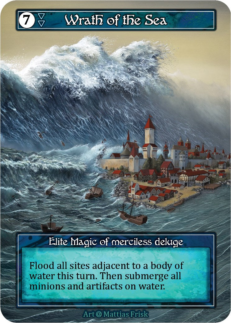 Wrath of the Sea (Foil) [Alpha]