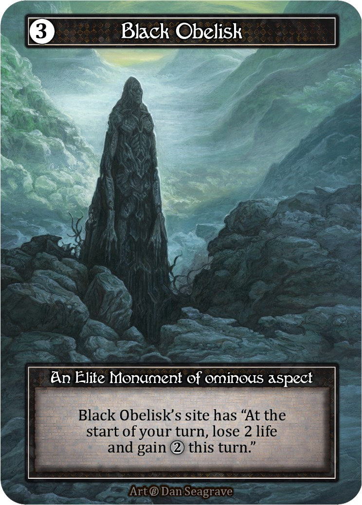 Black Obelisk (Foil) [Beta]