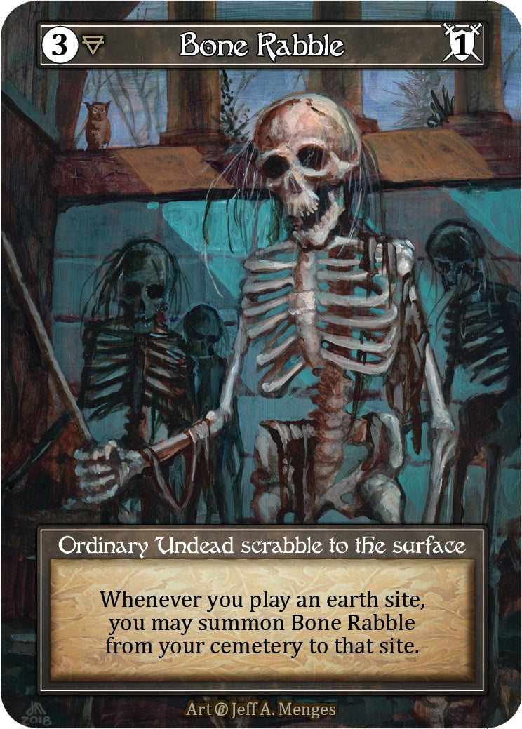 Bone Rabble (Foil) [Beta]