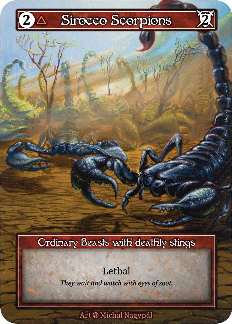 Sirocco Scorpions (Foil) [Beta]