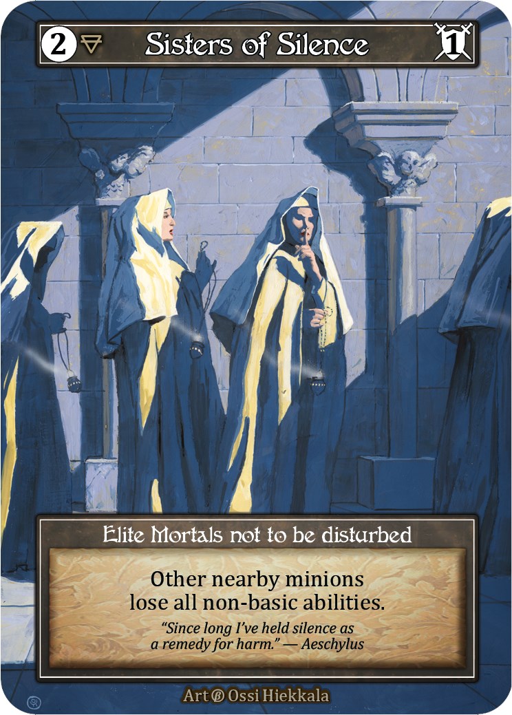 Sisters of Silence (Foil) [Beta]