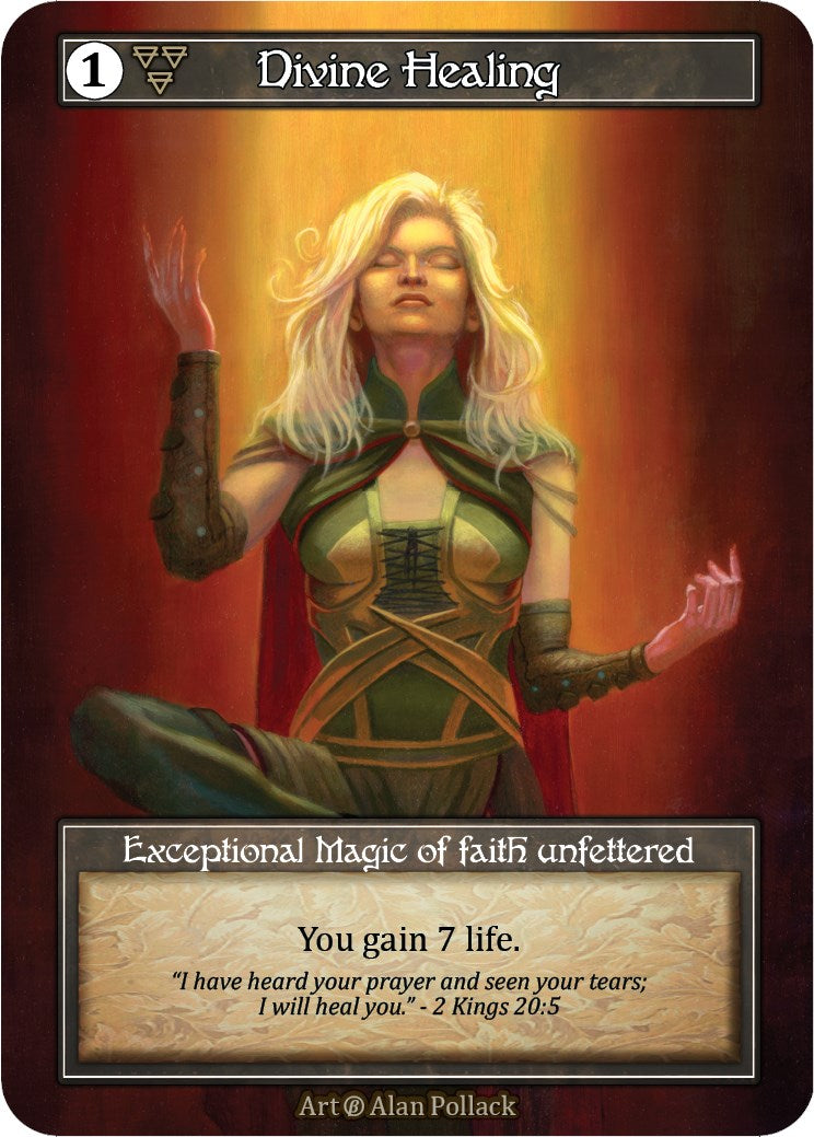 Divine Healing (Foil) [Beta]