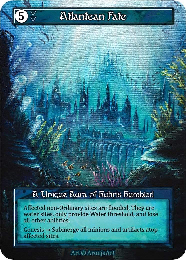 Atlantean Fate (Foil) [Beta]