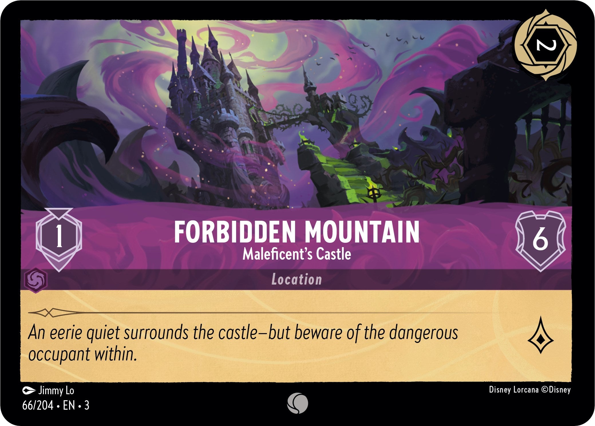 Forbidden Mountain - Maleficent's Castle (66/204) [Into the Inklands]