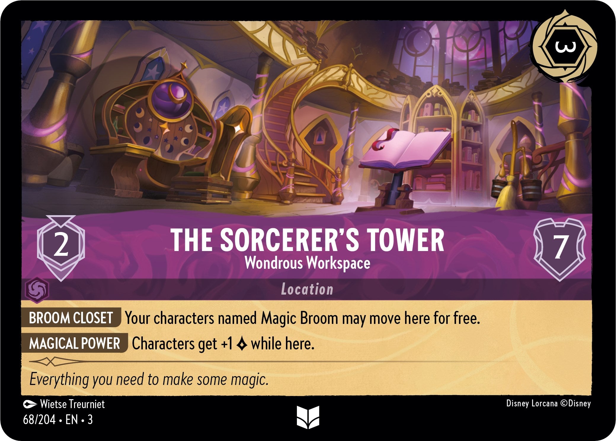 The Sorcerer's Tower - Wondrous Workspace (68/204) [Into the Inklands]