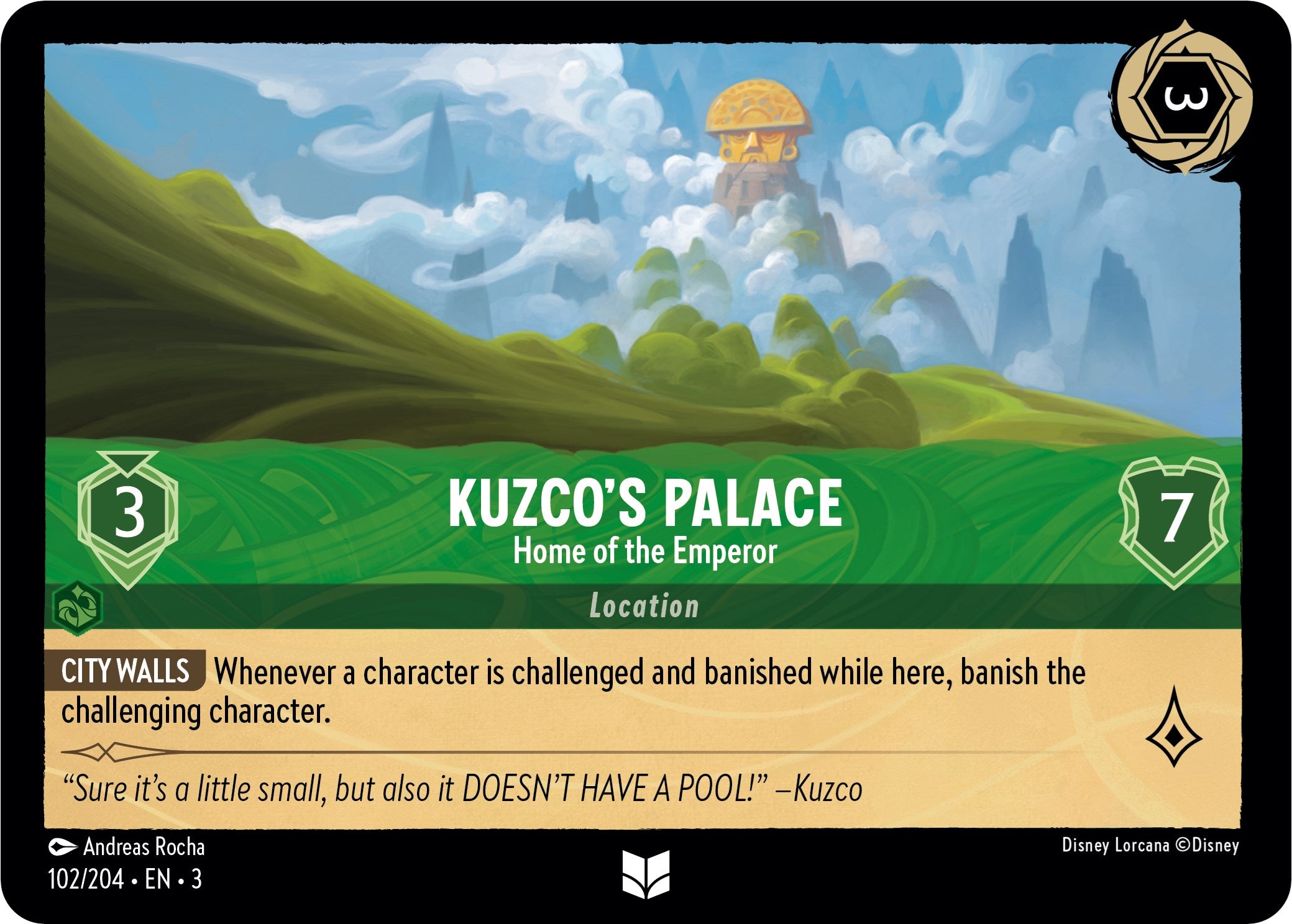 Kuzco's Palace - Home of the Emperor (102/204) [Into the Inklands]