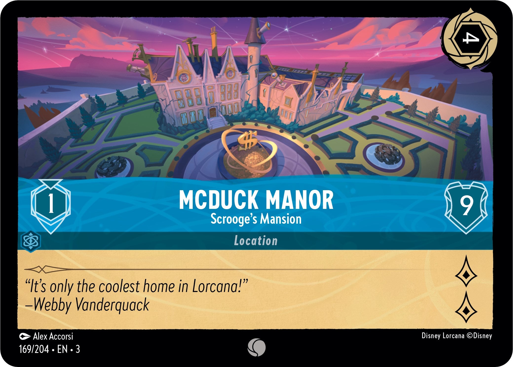 McDuck Manor - Scrooge's Mansion (169/204) [Into the Inklands]