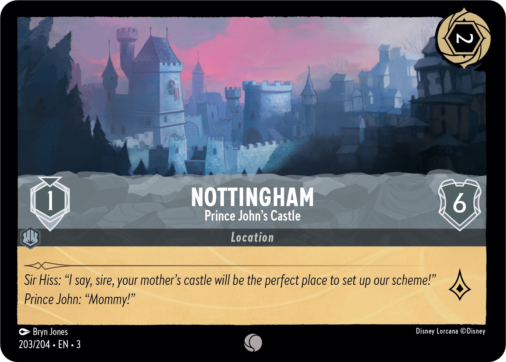 Nottingham - Prince John's Castle (203/204) [Into the Inklands]