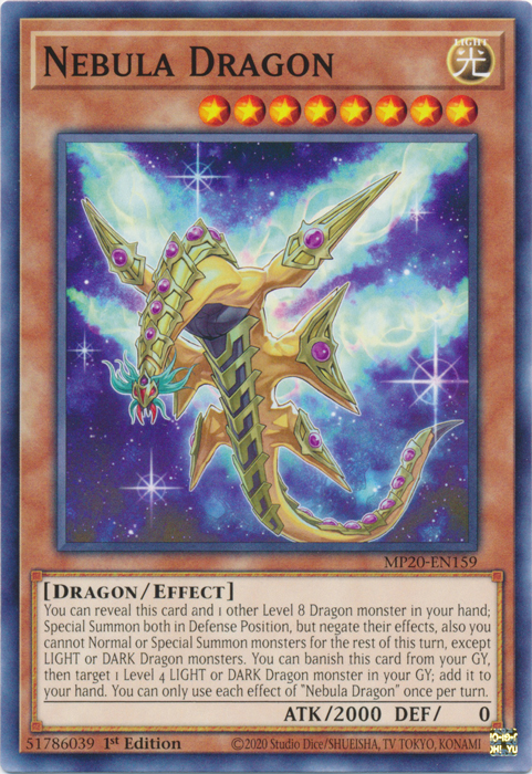 Nebula Dragon [MP20-EN159] Common